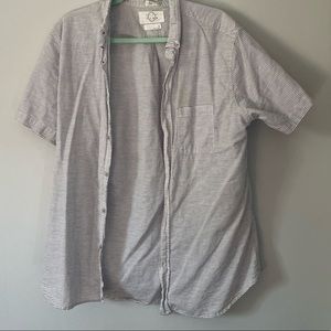 Slim Fit Button Down Tee